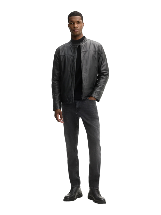 Strellson Bikerjacke Jace-W aus Lammnappa bei Robert Ley