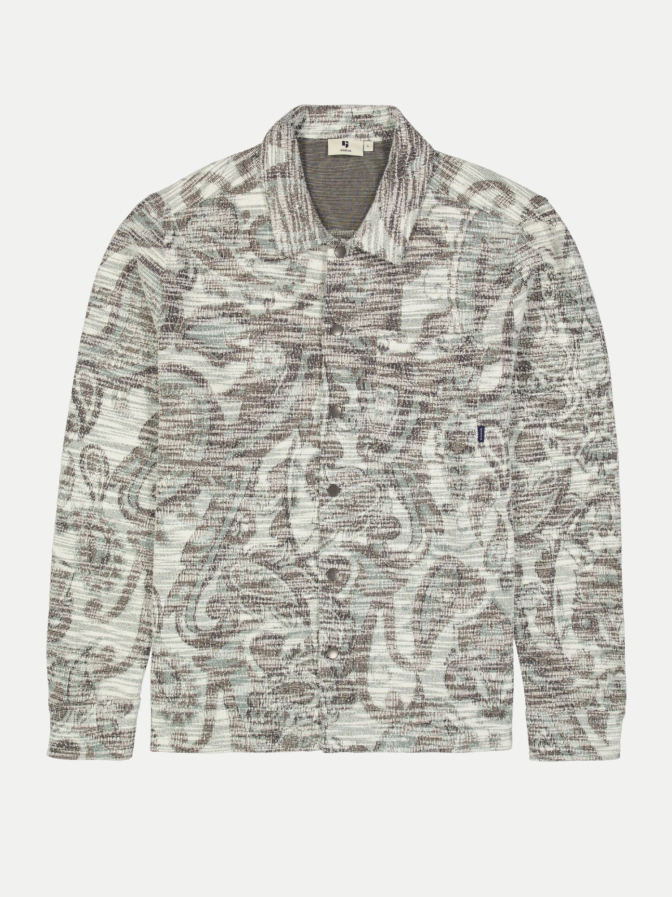 Garcia Overshirt mit Muster bei Robert Ley
