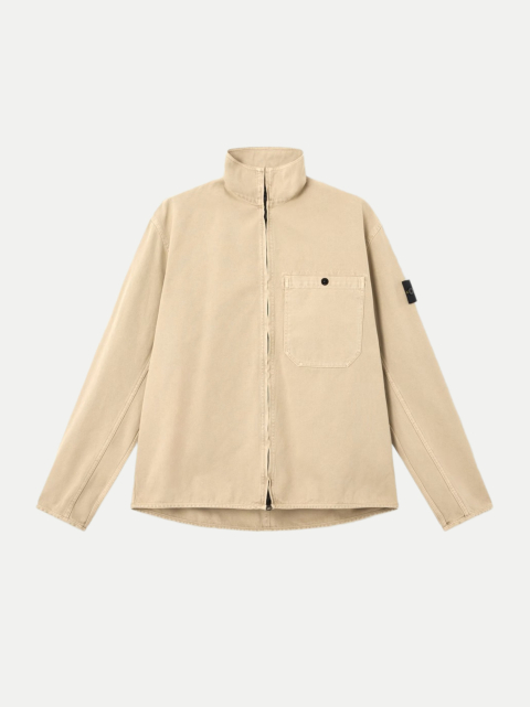 STONE ISLAND Overshirt mit Logo-Badge bei Robert Ley