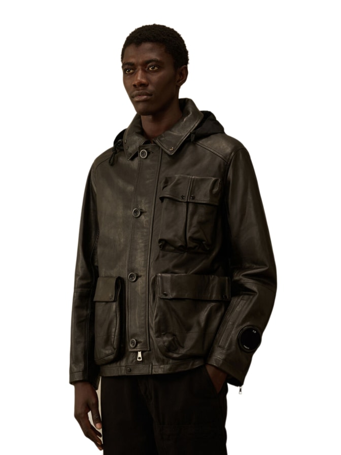 C.P. Company Lederjacke Mille Miglia bei Robert Ley