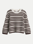 Opus Gestreifter Pullover Punny 10004-light cotton bei Robert Ley