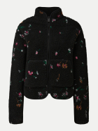 Q/S designed by Teddyjacke mit Allover-Print 99A1-GREY/BLACK bei Robert Ley