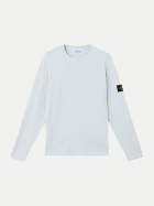 STONE ISLAND Sweatshirt mit Logo-Patch v0041skyblue-v0041skyblue bei Robert Ley