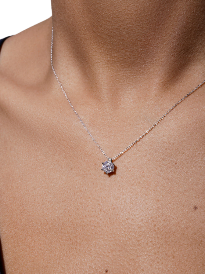 Mijelle Kette mit 1 Karat Moissanite bei Robert Ley