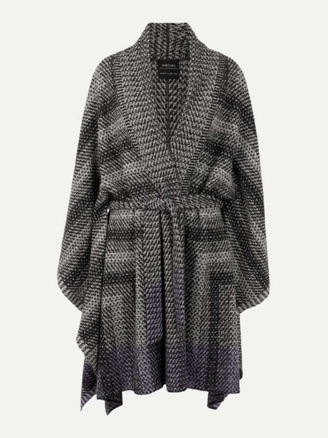 Marc Cain Strickmantel mit Jacquarddesign bei Robert Ley