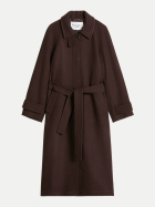 Marc O'Polo DENIM Outdoor-Mantel mit Raglanärmeln 1348-Espresso Brown bei Robert Ley