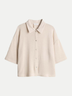 Opus Jerseyshirt Sitrica in Strickoptik 20003-natural glaze bei Robert Ley
