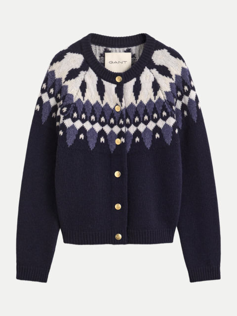 Gant Wolljacke Isle im Jacquardstrick bei Robert Ley