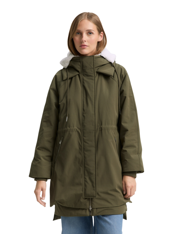 Tom Tailor Denim Winter Parka mit Kapuze bei Robert Ley
