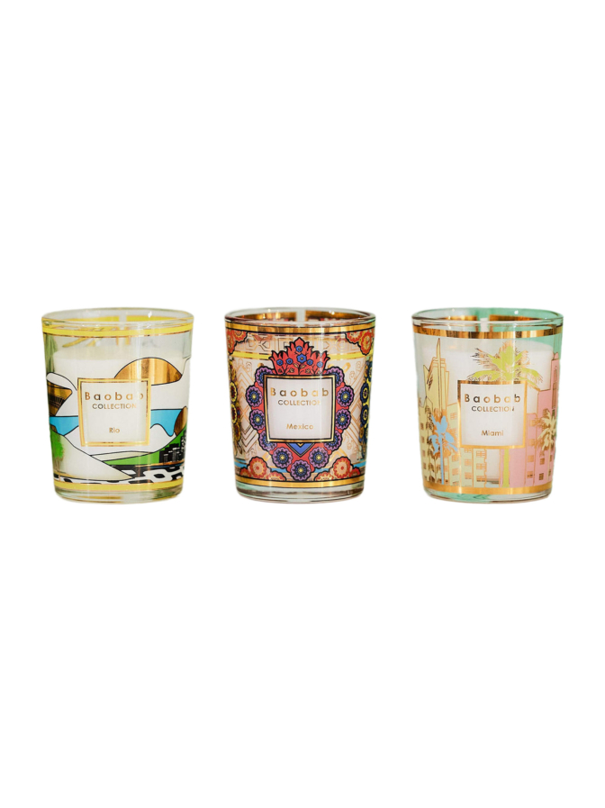 Baobab Duftkerzen Geschenkset My First Baobab 3x80 g bei Robert Ley