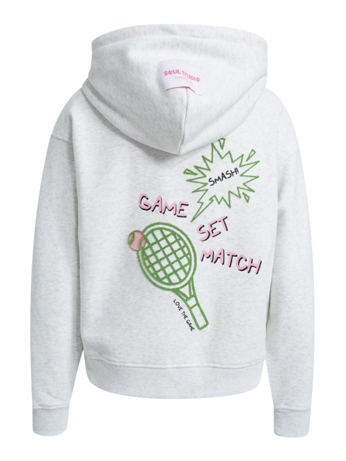 Smith & Soul Sweatshirt-Jacke mit Rücken-Print bei Robert Ley