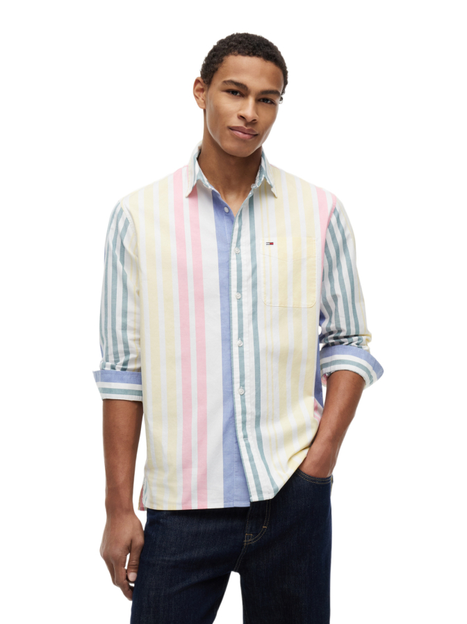Tommy Jeans Oxfordhemd mit Streifenmuster bei Robert Ley
