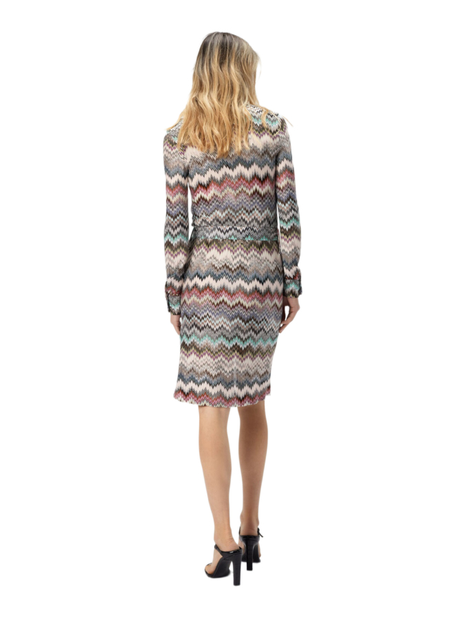 MISSONI Hemdblusenkleid mit Raschelmuster bei Robert Ley