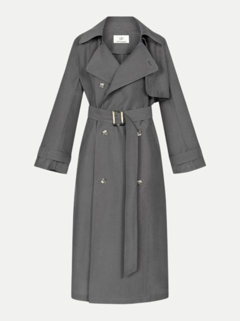 Gitta Banko Trenchcoat Sumi bei Robert Ley