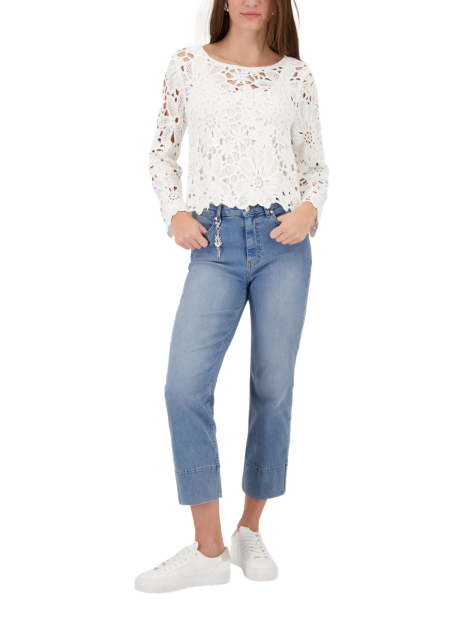 Monari Pullover im Cornelly-Muster bei Robert Ley