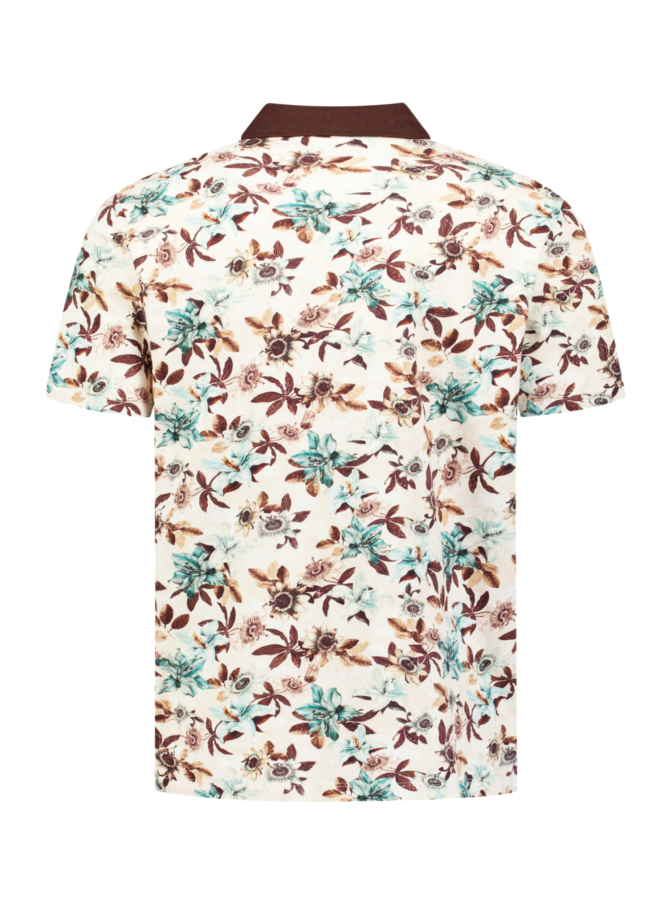 No Excess Polohemd mit Blumenprint bei Robert Ley