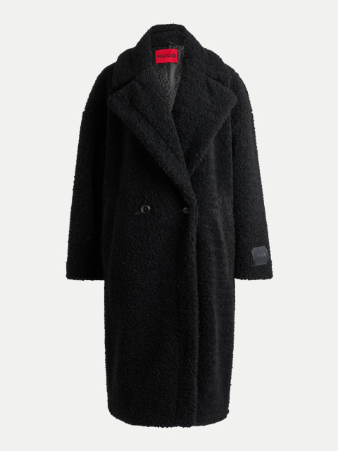 HUGO Oversized Mantel aus Kunstfell bei Robert Ley