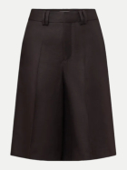 Drykorn Bermuda-Hose mit Bügelfalten 1104-braun bei Robert Ley