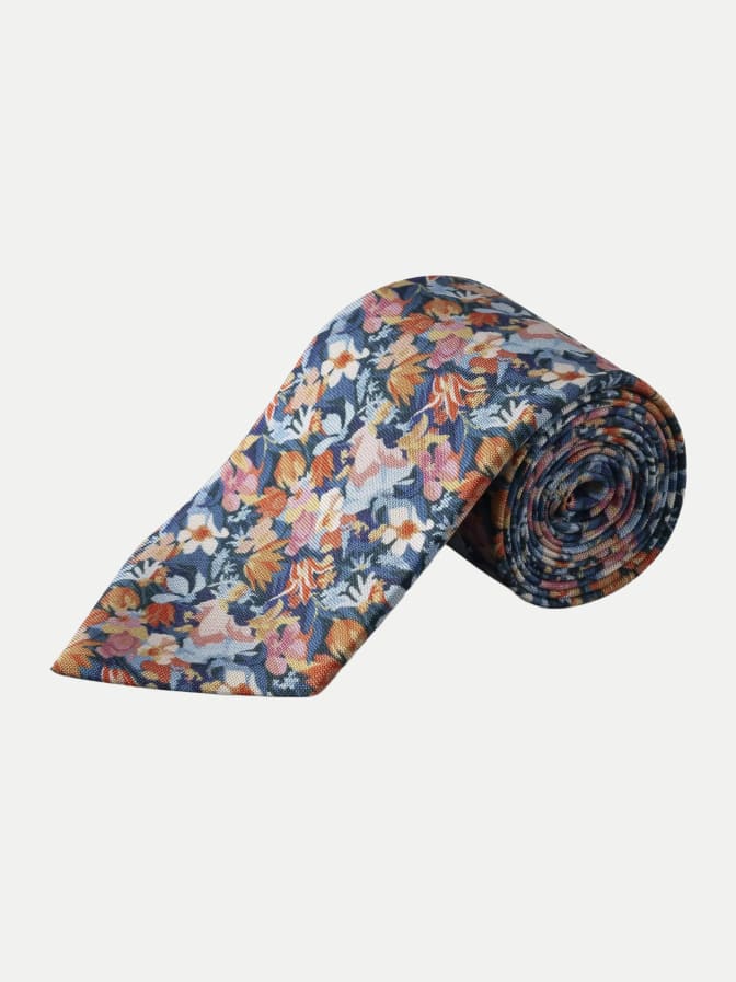 Eton Florale Seidenkrawatte bei Robert Ley