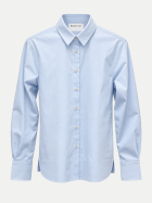 Robert Ley Hemdbluse mit großer Manschette 22 bleu bei Robert Ley