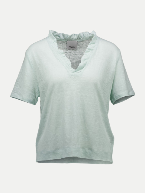 ALLUDE Shirt mit V-Ausschnitt bei Robert Ley