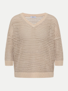 CECIL Pullover mit Garnmix 26504-pearl beige bei Robert Ley