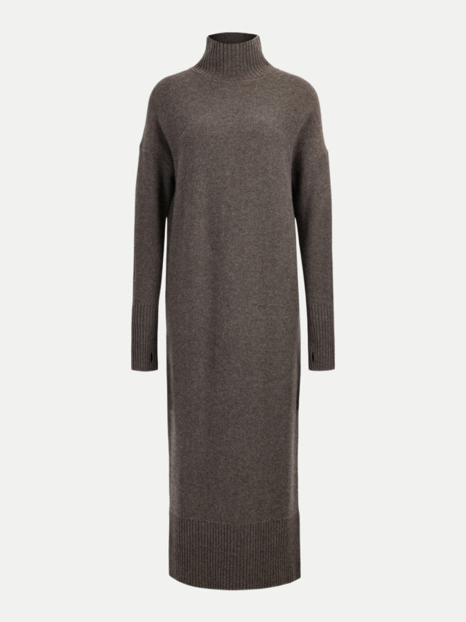 Ladneri Strickkleid Hamptons mit Stehkragen bei Robert Ley