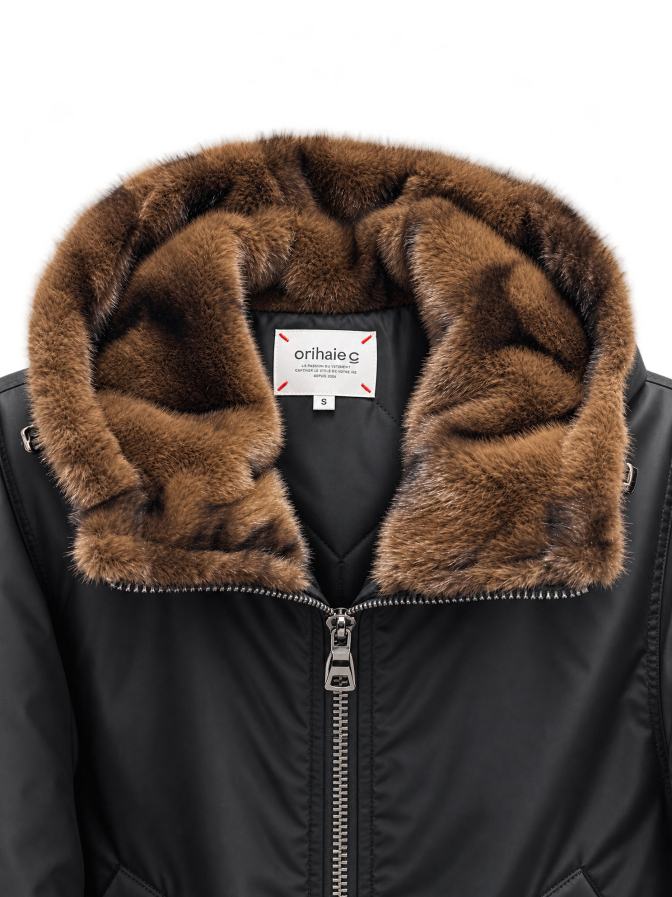 Originale C Blouson mit Kunstfellsteppung bei Robert Ley