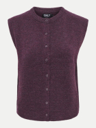 Only Weste ONLSIMONI 294415001-Mauve Wine/Melange bei Robert Ley