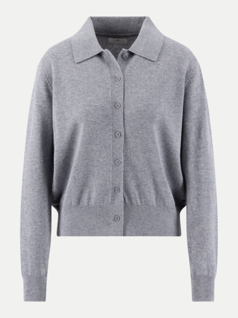 Fynch-Hatton Strickjacke mit Polo-Kragen bei Robert Ley