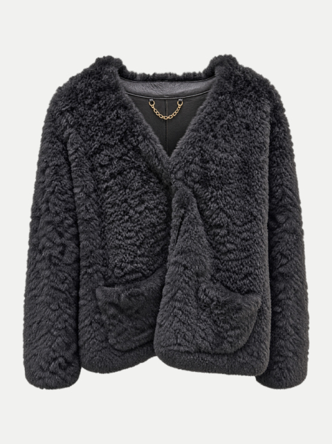 Nove Lammfelljacke ASPEN bei Robert Ley