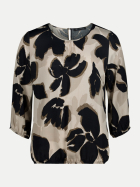 Betty Barclay Bluse Kurz 3/4 Arm 7898-Beige/Black bei Robert Ley