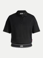 JOOP! JEANS Shirt mit Polokragen 001-Black 001 bei Robert Ley