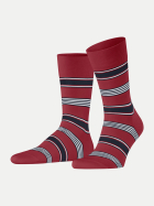 FALKE Socken Marina Stripe 8228-scarlet bei Robert Ley