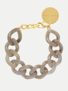 Vanessa Baroni Mini Flat Chain Bracelet greigemarble bei Robert Ley