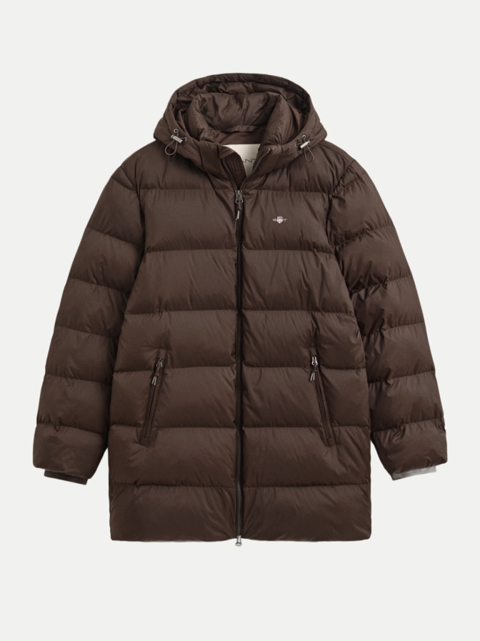 Gant Lange Steppjacke mit Kapuze bei Robert Ley