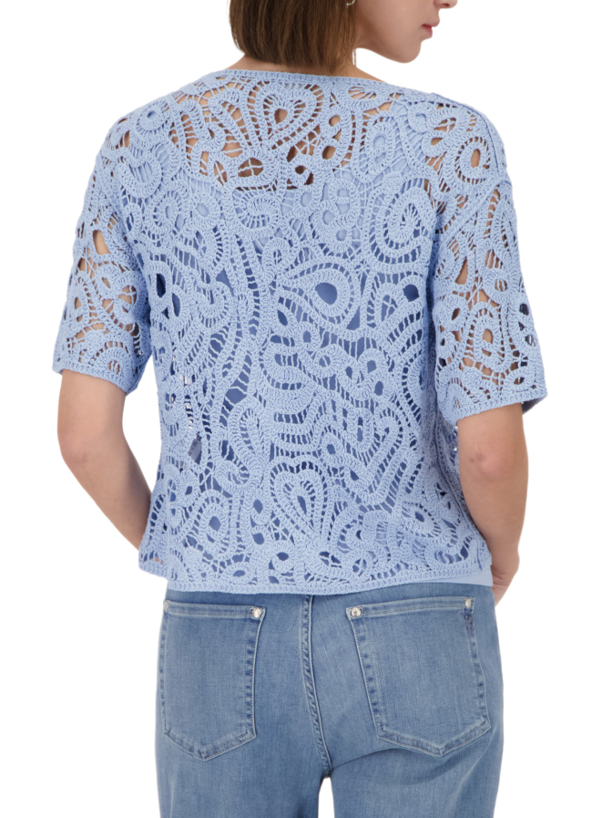 Monari Strickpullover mit Cornelly-Muster bei Robert Ley