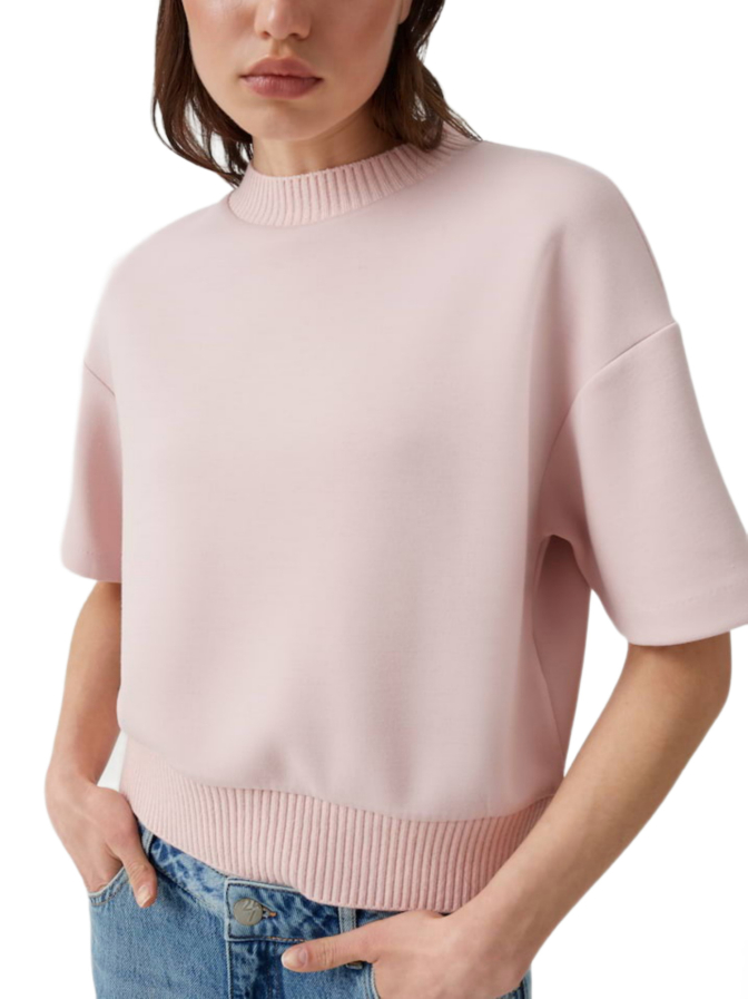 Opus Sweatshirt mit Strickbündchen Galita bei Robert Ley