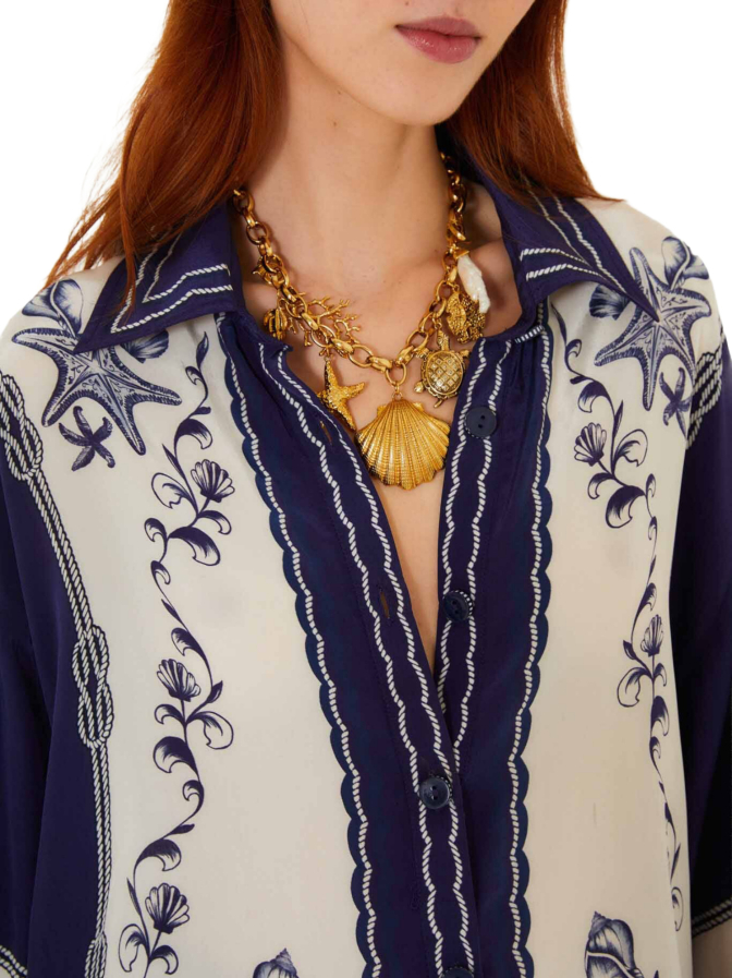 Farm Rio Shirt Coast Scarf bei Robert Ley