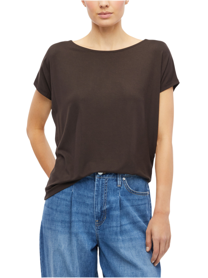 s.Oliver RED LABEL T-Shirt mit überschnittenen Schultern bei Robert Ley