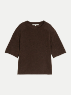 Tom Tailor Denim Strickshirt mit Alpaka-Anteil 40768-cool dark brown melange bei Robert Ley