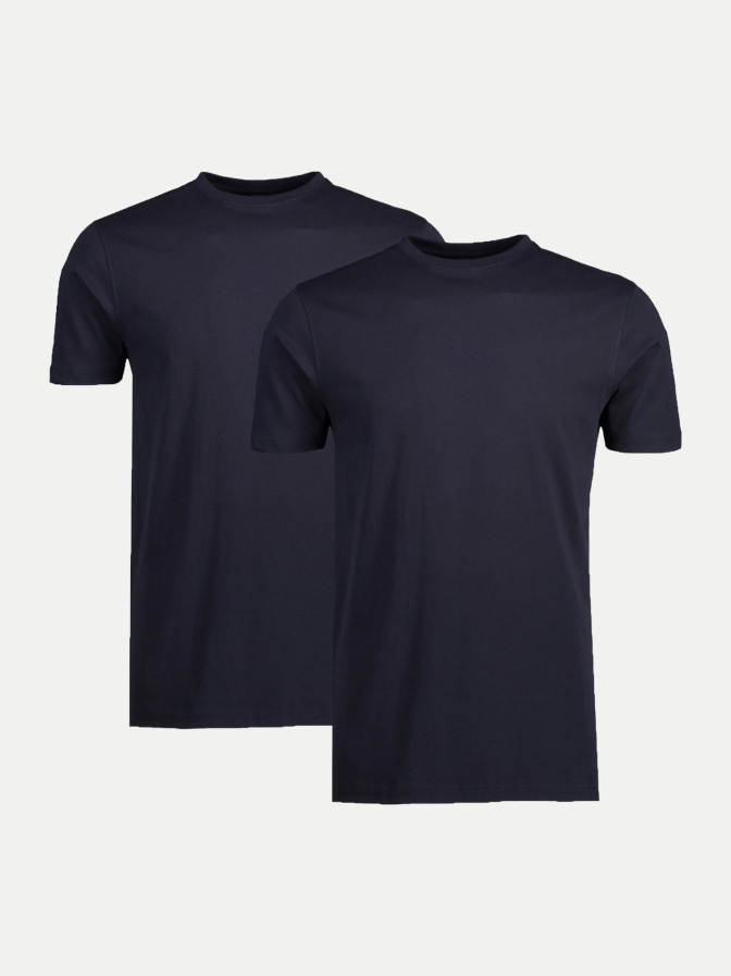 Lerros Doppelpack T-Shirt mit Rundhals bei Robert Ley