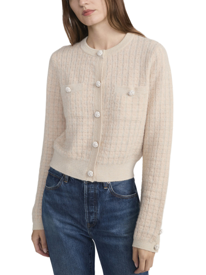 Frame Strickjacke Preppy bei Robert Ley