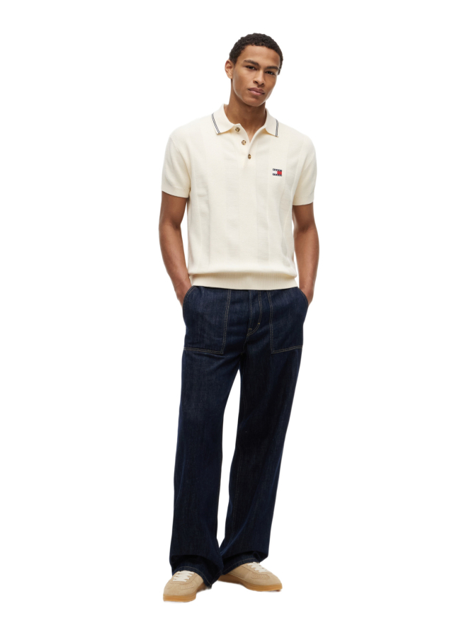 Tommy Jeans Strukturiertes Poloshirt bei Robert Ley