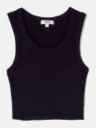 AGOLDE Tanktop Cropped Poppy Tank black bei Robert Ley