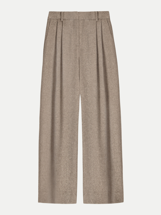 Ladneri Barrel-Fit Bundfaltenhose bei Robert Ley