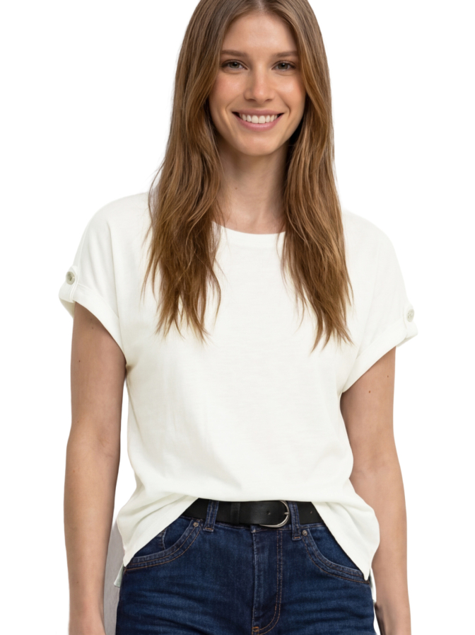 Street One Basic T-Shirt bei Robert Ley