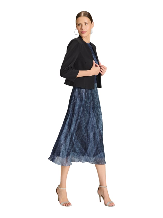 Swing Taillierte Jacke aus Jersey Crêpe bei Robert Ley