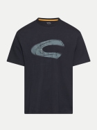 camel active T-Shirt mit Logoprint Dark Navy bei Robert Ley