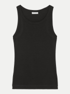 Marc O'Polo DENIM Rib Top 0001-Black bei Robert Ley